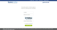 Desktop Screenshot of buscamultas.com