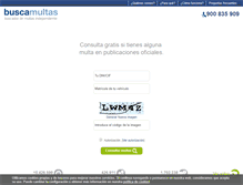 Tablet Screenshot of buscamultas.com